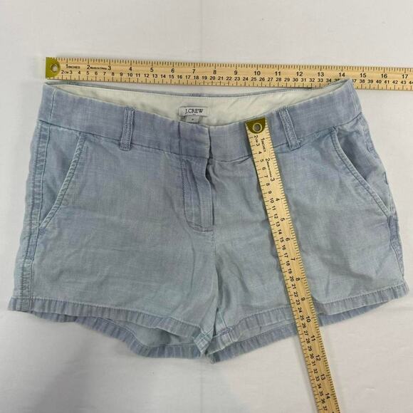 J Crew Light Wash Low Rise Shorts Size 4 - Picture 5 of 5